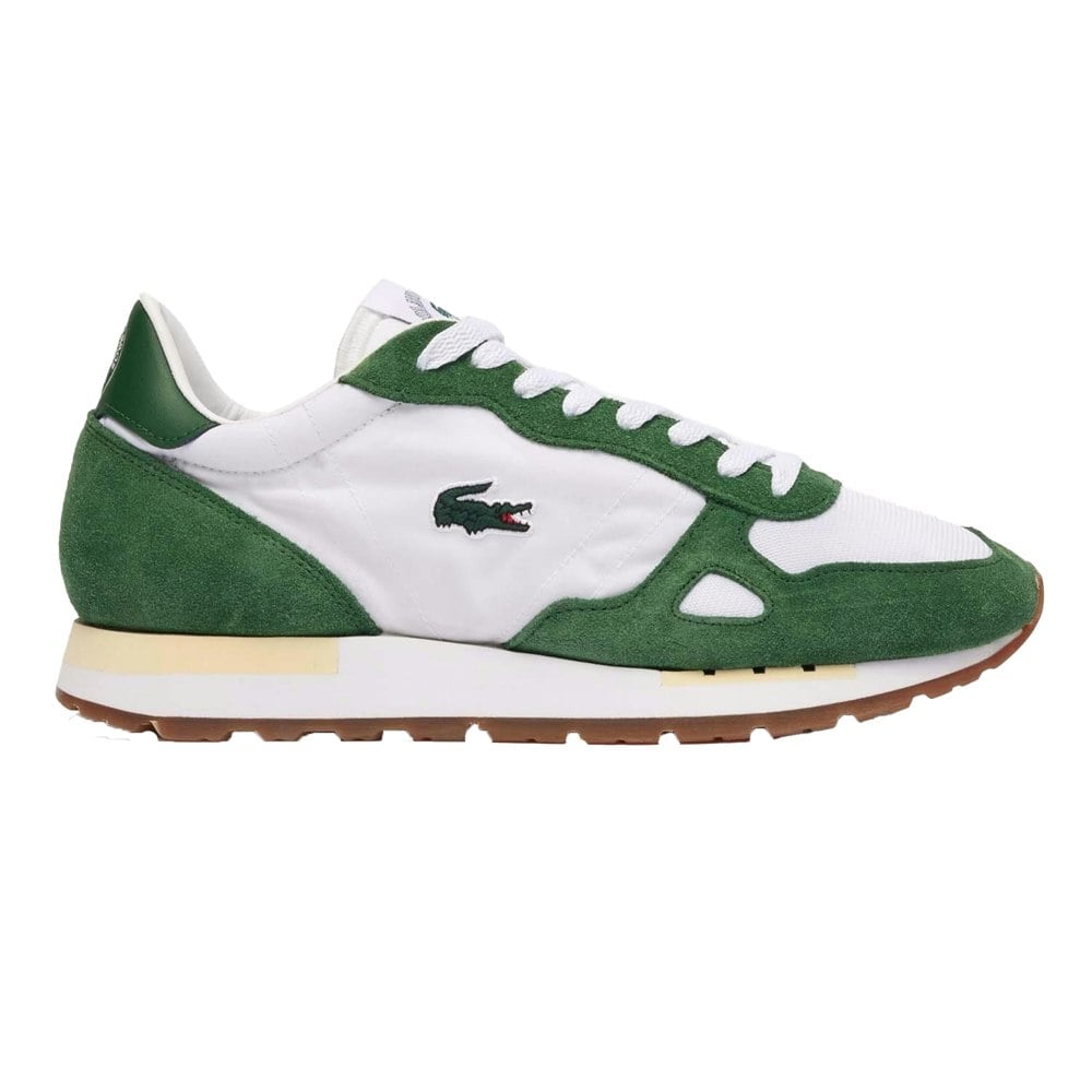 Lacoste Mens Partner Leather 70s Trainers - White