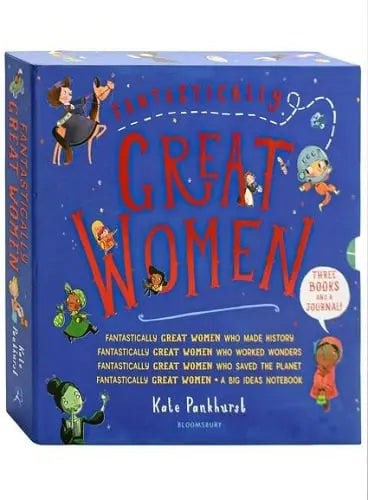 Fantastically Great Women 4 Book Set Who Saved the Planet, Who Worked Wonders & more