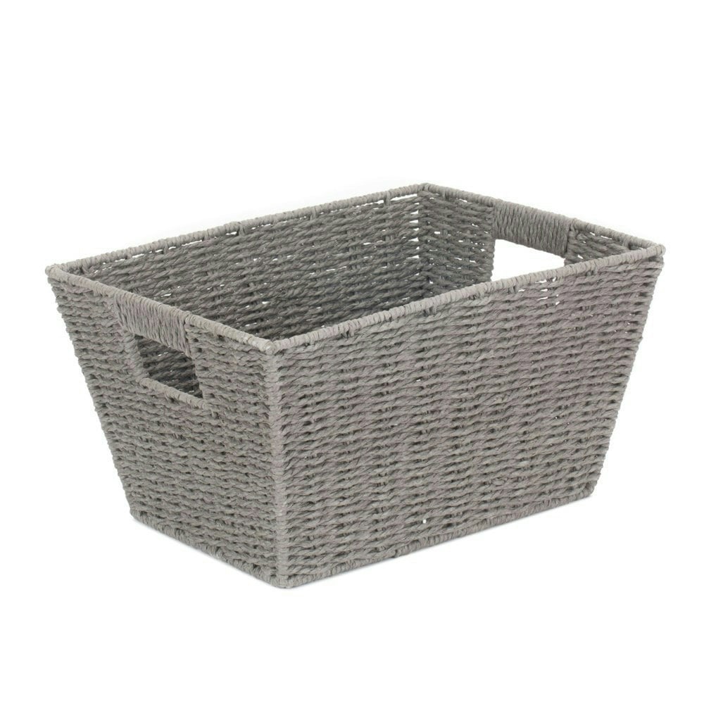 Grey Paper Rope Deep Tray