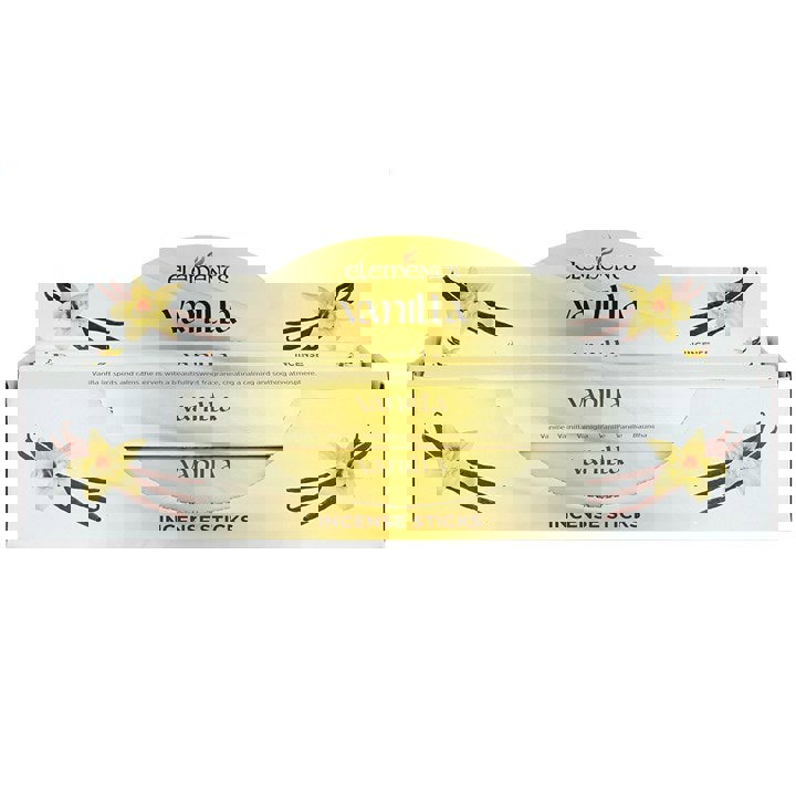 Serano Set of 6 Packets of Elements Vanilla Incense Sticks