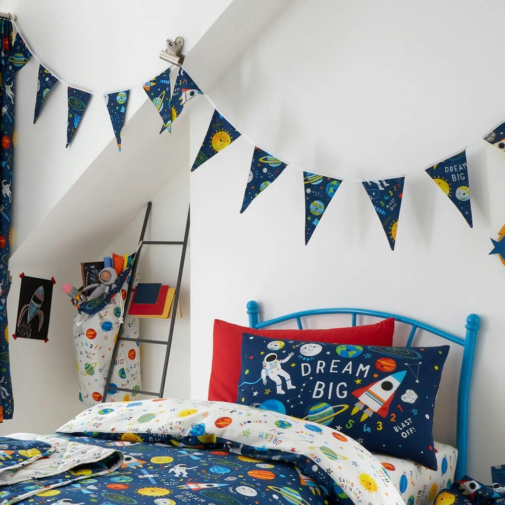 Space Explorer Bunting Bunting - Happy Linen Company