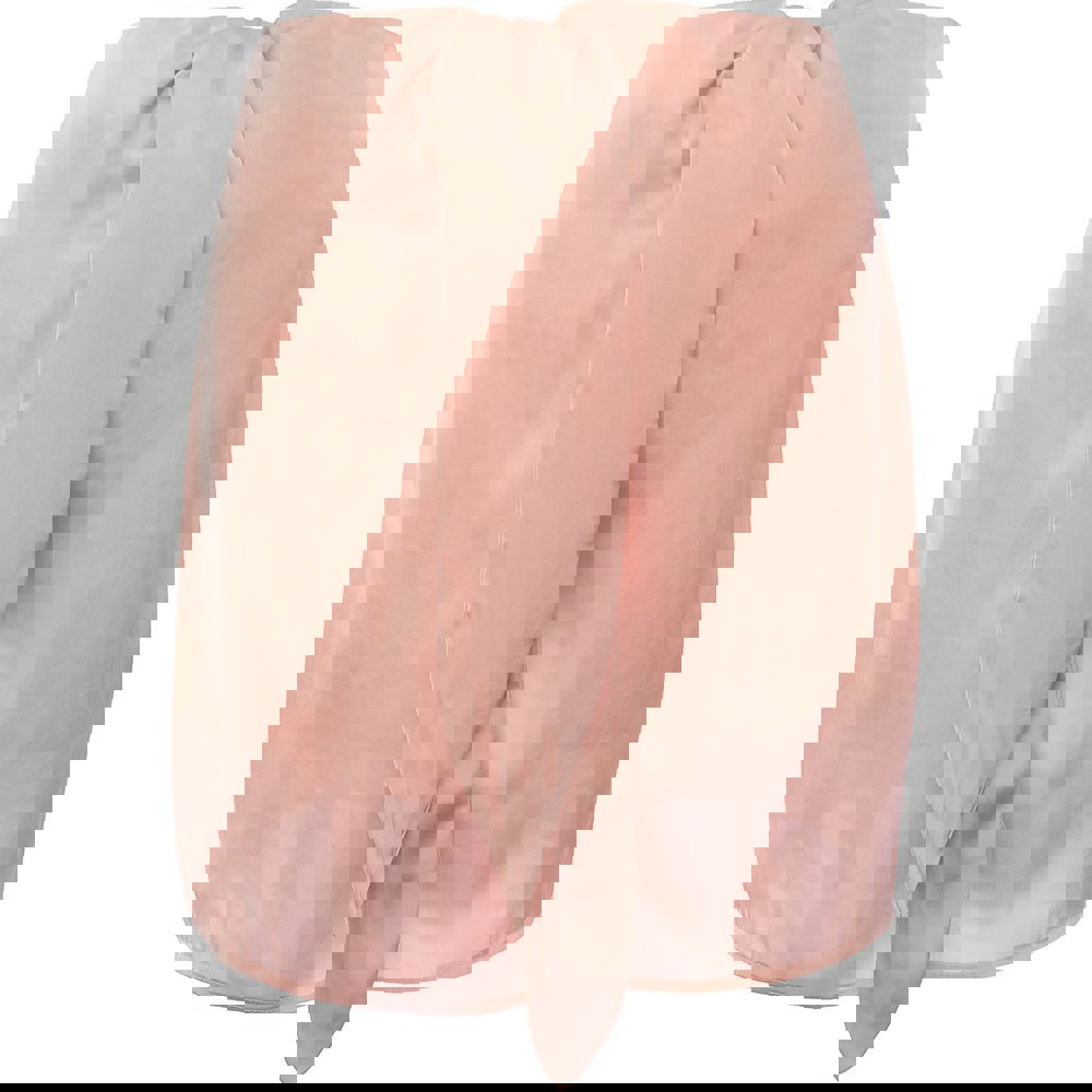 South Beach Knot Front Beach Skirt In Dusty Pink