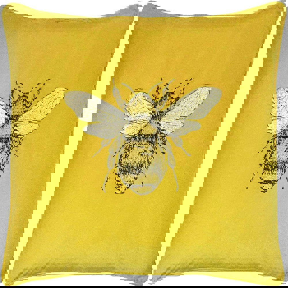 Paoletti Hortus Bee Cushion Cover - Ceylon