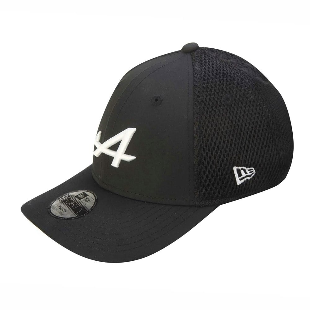 New Era Childrens/Kids Alpine Racing 9FORTY Baseball Cap - Black