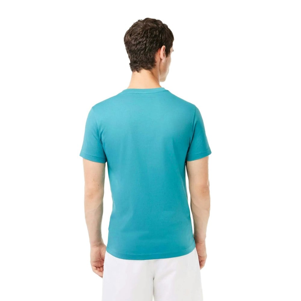 Lacoste Mens Logo Ultra Dry Sport T-Shirt - Green