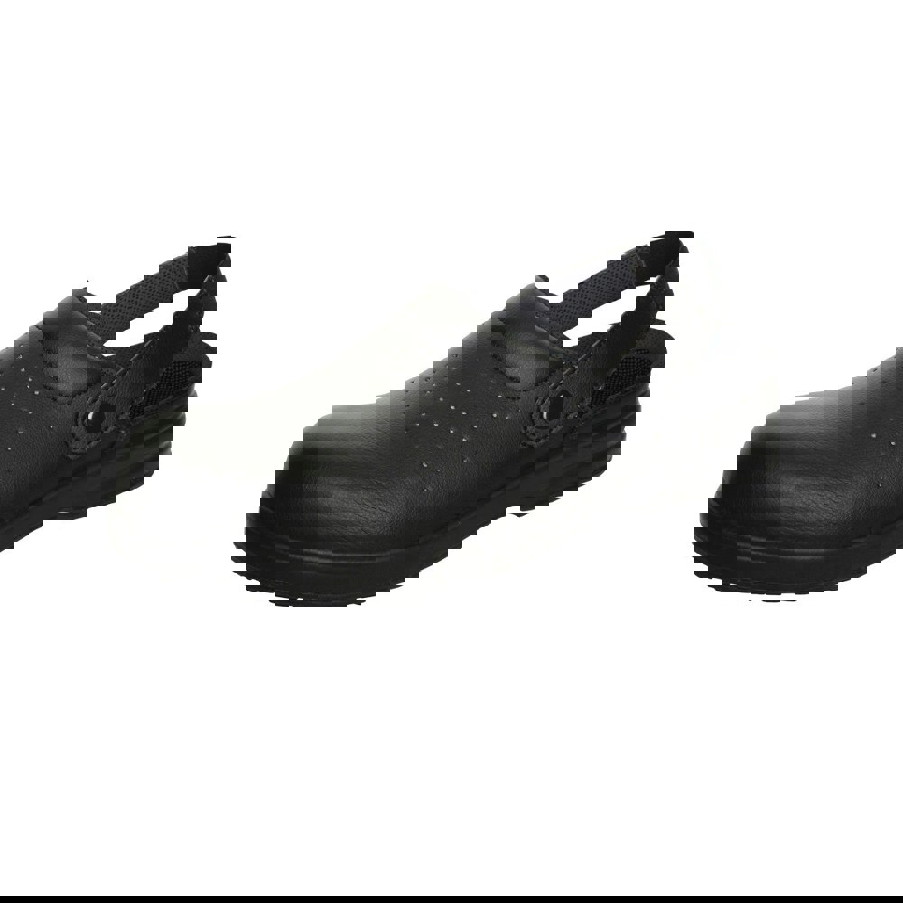 Dennys Safeway Safety Sandals - Black