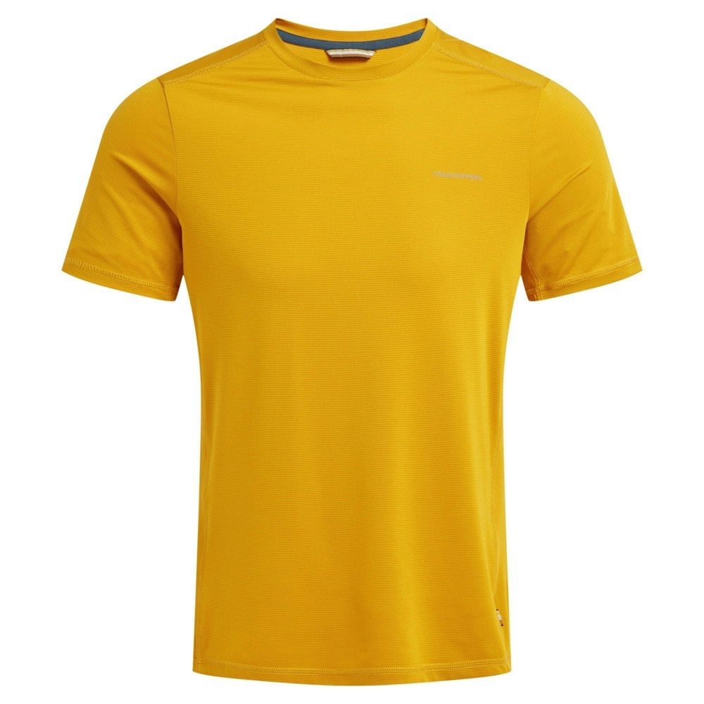 Craghoppers Mens Charon Short-Sleeved T-Shirt - Warbler Yellow