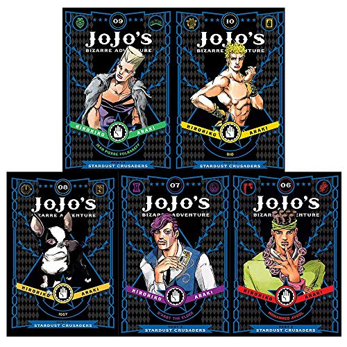 VIZ Media Jojo Bizarre Adventure Part 3 Stardust Crusaders 5 Books Collection Set