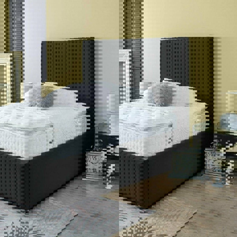 DS Living Savoy Bed - Kingsize - 5ft - Black