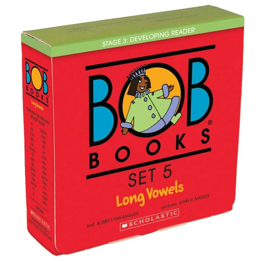 Bob Books - Long Vowels Box Set Phonics, Ages 4 and Up, Kindergarten, First Grade Stage 3