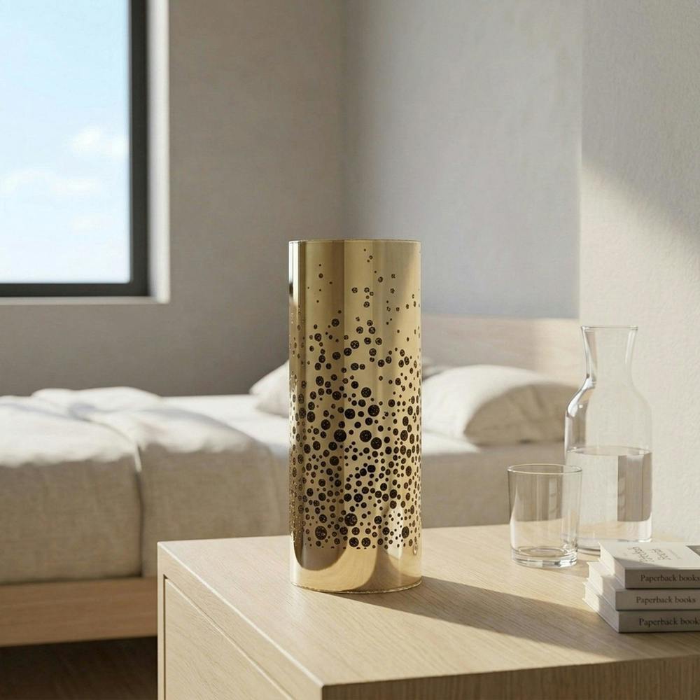 Garden Greatness Maison Scattered Dot Design Tube Lamp