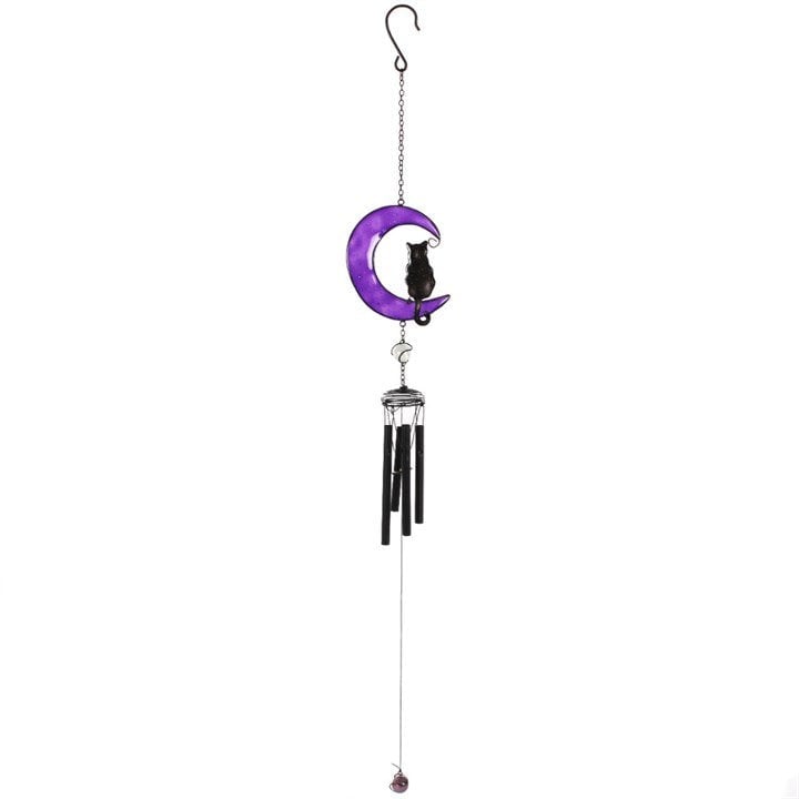 Serano Black Cat Windchime