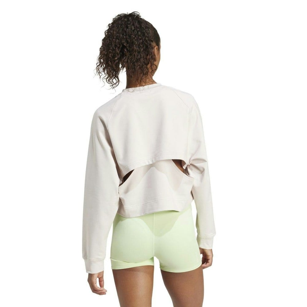 Adidas Womens Power Hidden Racerback Pullover - Pink