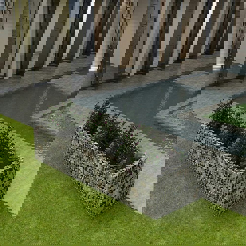Berkfield Gabion Raised Bed Steel 270x90x50 cm