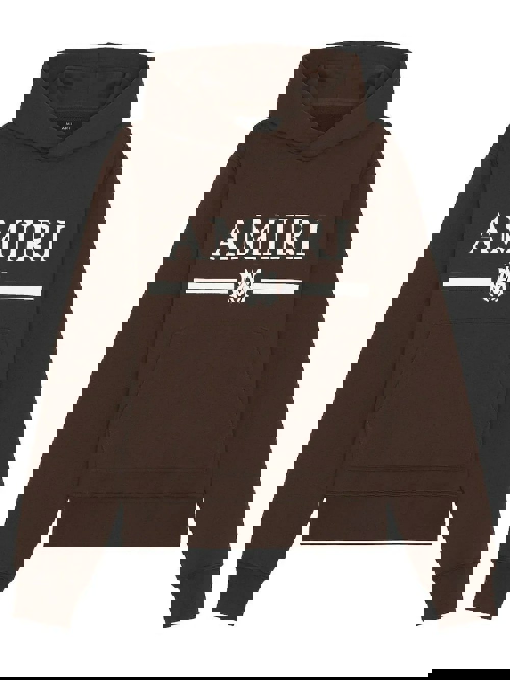 Amiri MA Bar Logo Hoodie – Brown