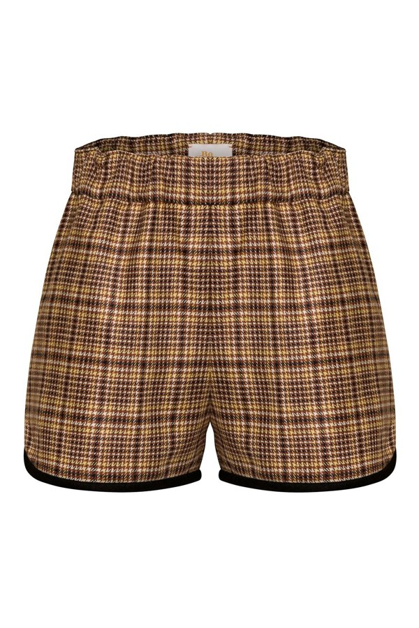 Bo Carter Sports Style Dolly Shorts - Brown