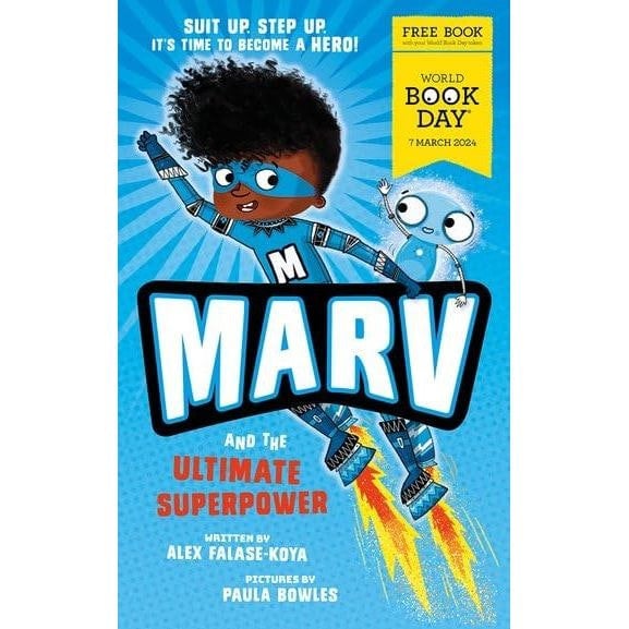 Oxford University Press Marv and the Ultimate Superpower World Book Day 2024 by Alex Falase-Koya