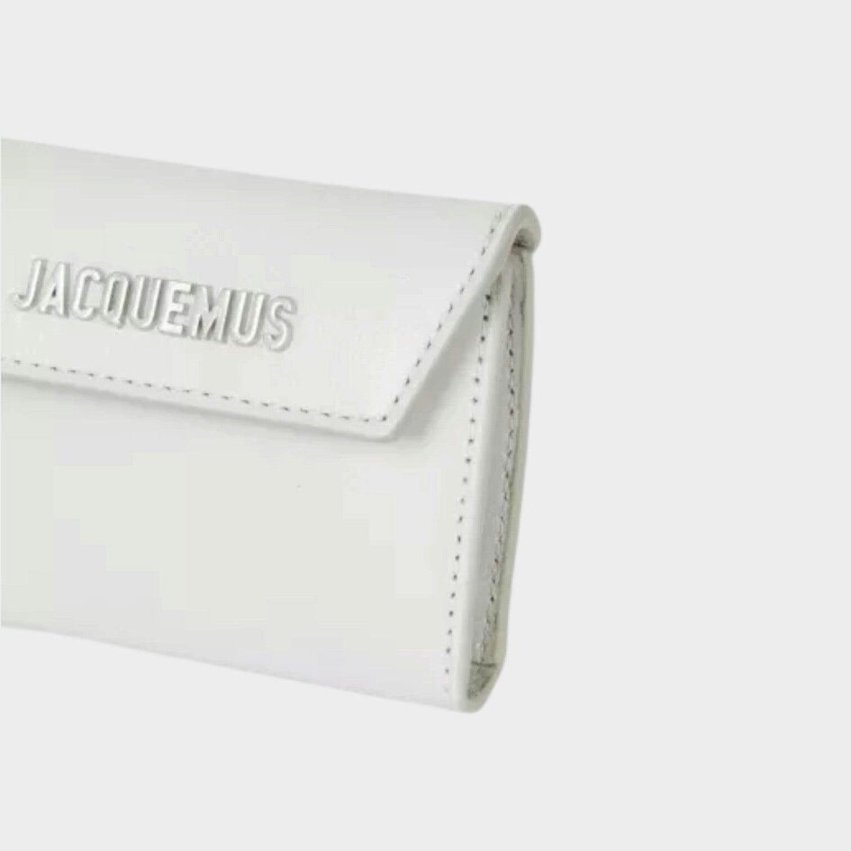 Jacquemus Le Porte Hand Sized Purse Light Grey