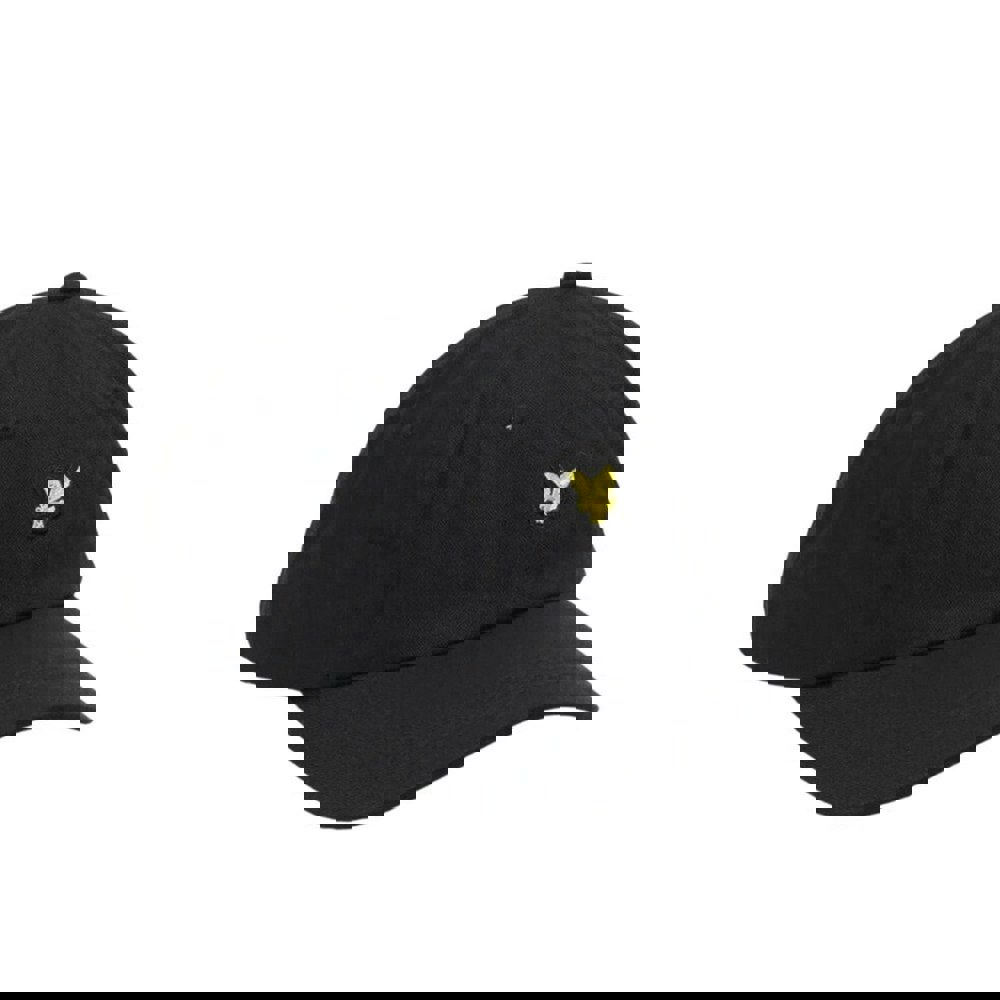 Lyle & Scott Mens Logo Baseball Cap - Jet Black