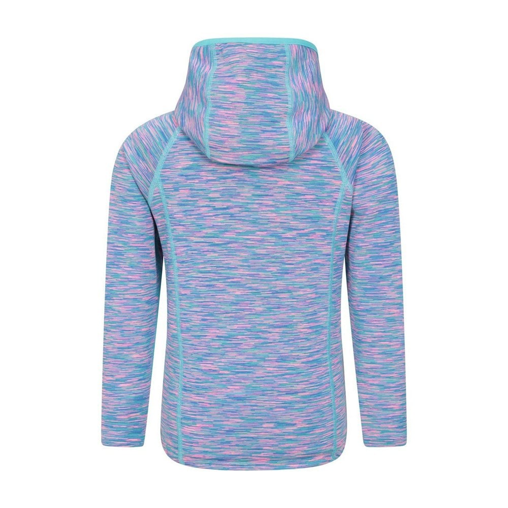 Mountain Warehouse Kids Kayleigh II Stripe Full Zip Hoodie - Blue