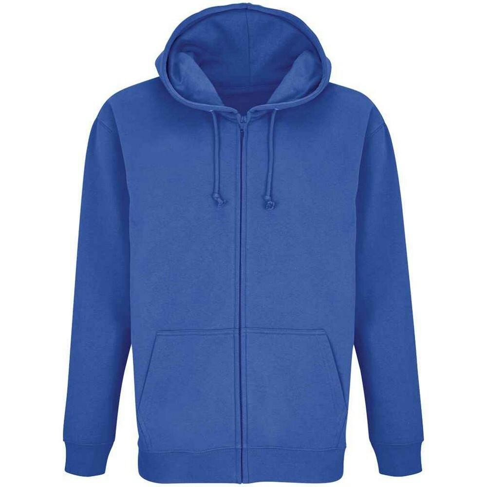 SOLS Unisex Adult Carter Full Zip Hoodie - Royal Blue - Royal Blue