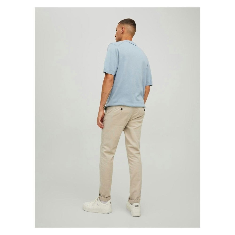 Jack & Jones Marco Cotton Men's Off White Chino Pants