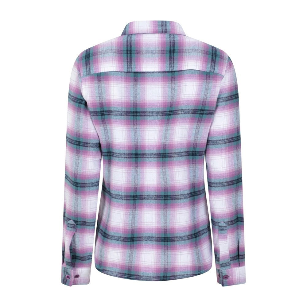 Mountain Warehouse Womens/Ladies Willow Flannel Shirt - Grey