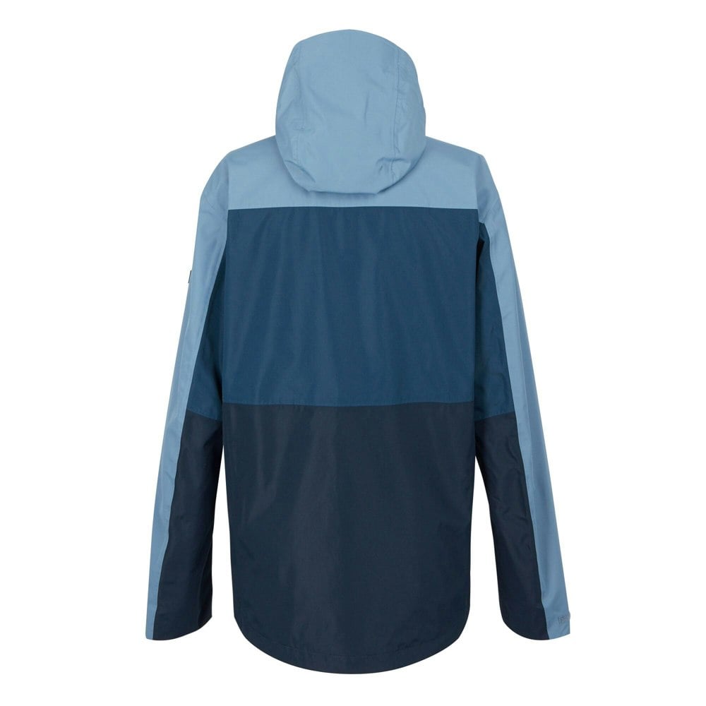 Regatta Mens Maland Waterproof Jacket - Coronet Blue/Moonlight Denim
