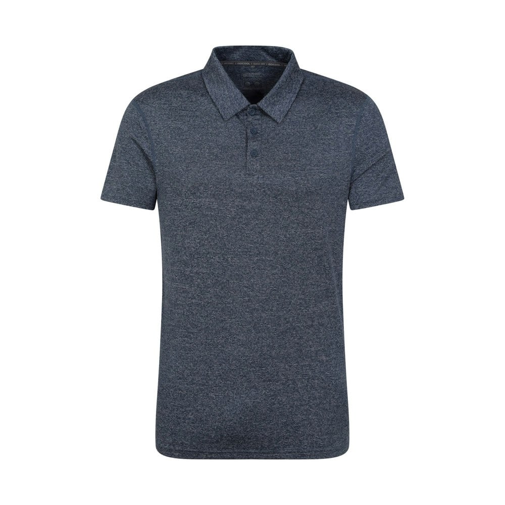 Mountain Warehouse Mens Agra Stripe Polo Shirt - Navy
