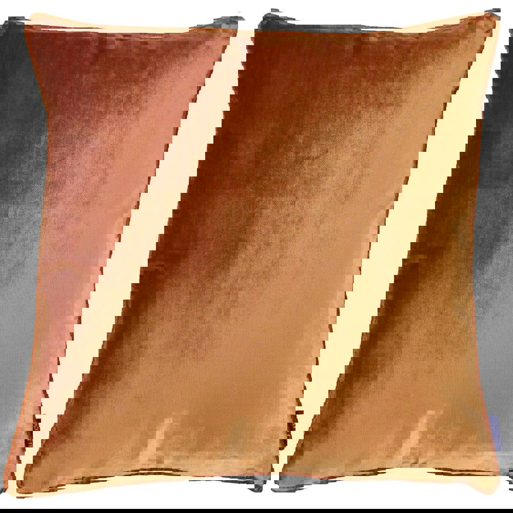 Riva Home Luxe Velvet Cushion Cover - Rust