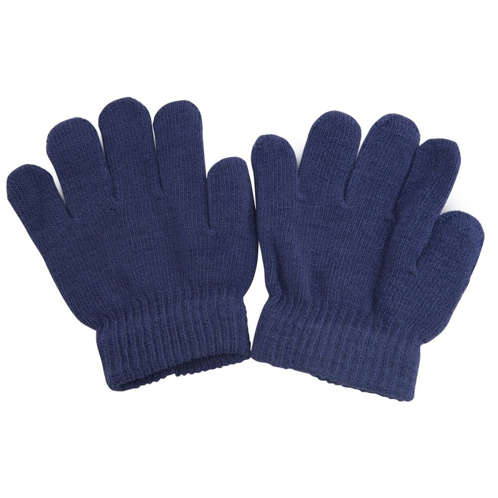 Universal Textiles Childrens/Kids Winter Magic Gloves - Navy