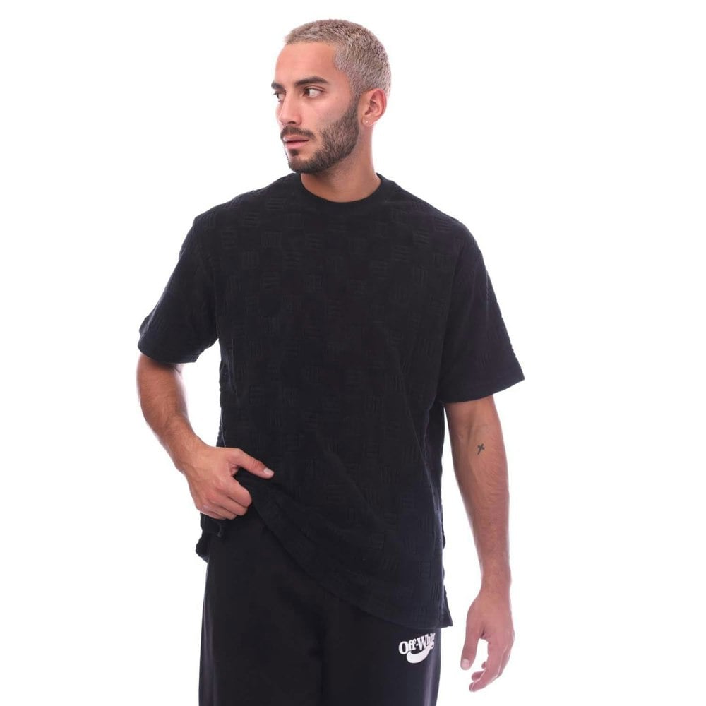 Ambush Mens Monogram Chenille T-Shirt - Black
