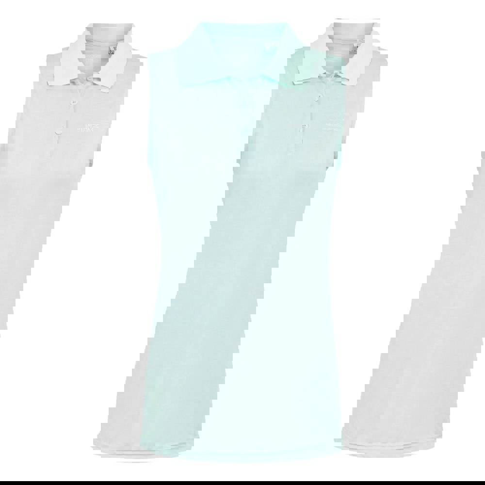 Regatta Womens/Ladies Tima II Sleeveless Polo Shirt - Icy Morn
