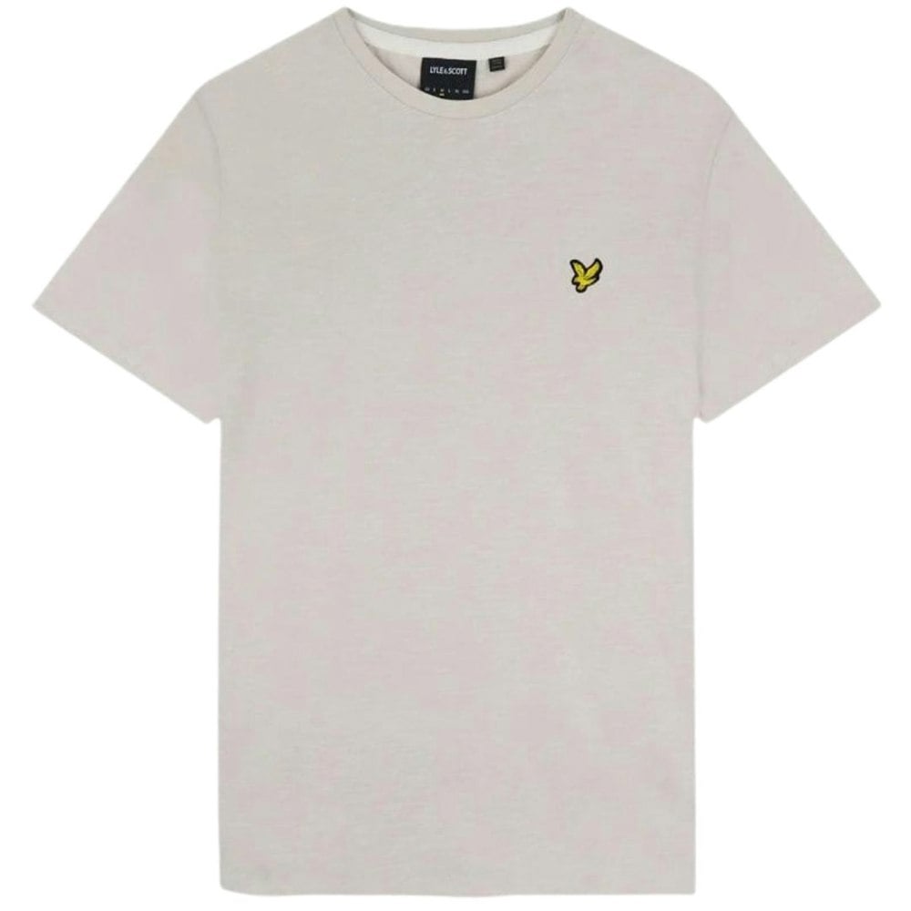 Lyle & Scott Slub Plain Cream T-Shirt