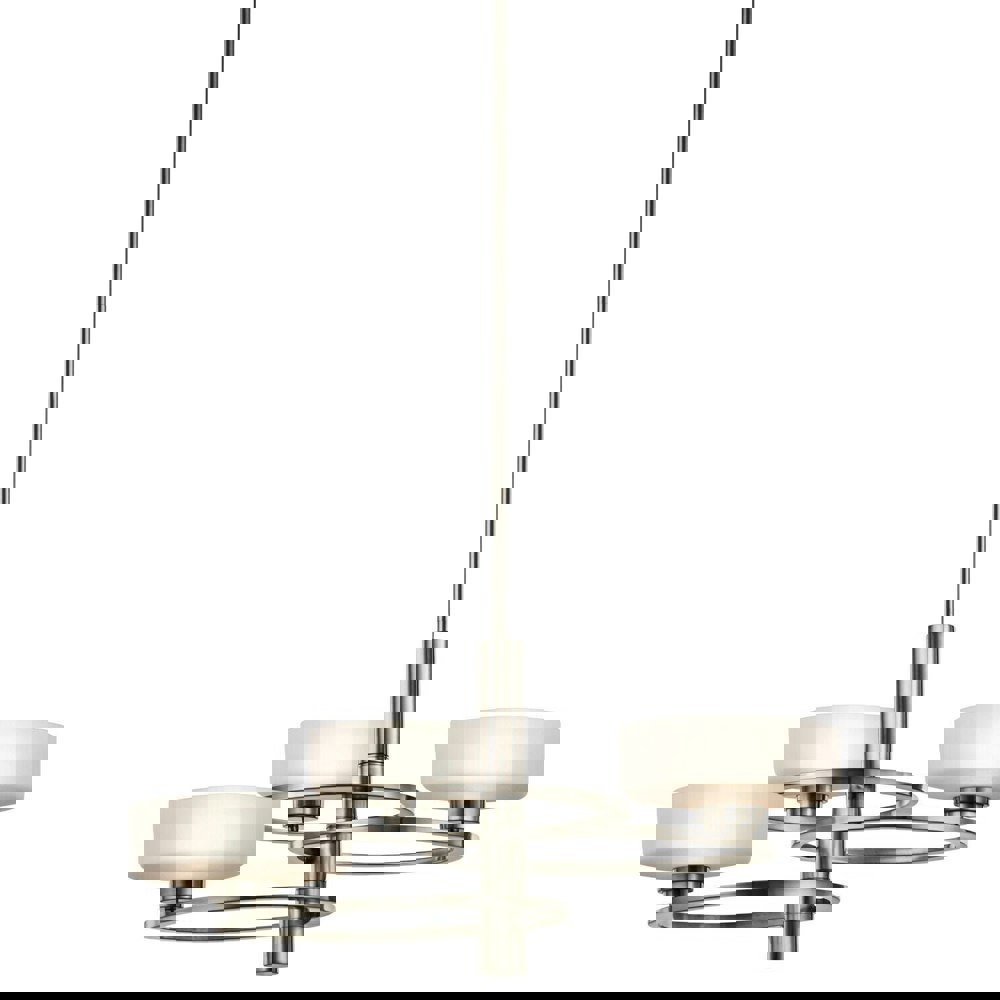 3 Bulb Chandelier Hanging Pendant LIght Classic Pewter LED G9 3.5W Bulb Loops