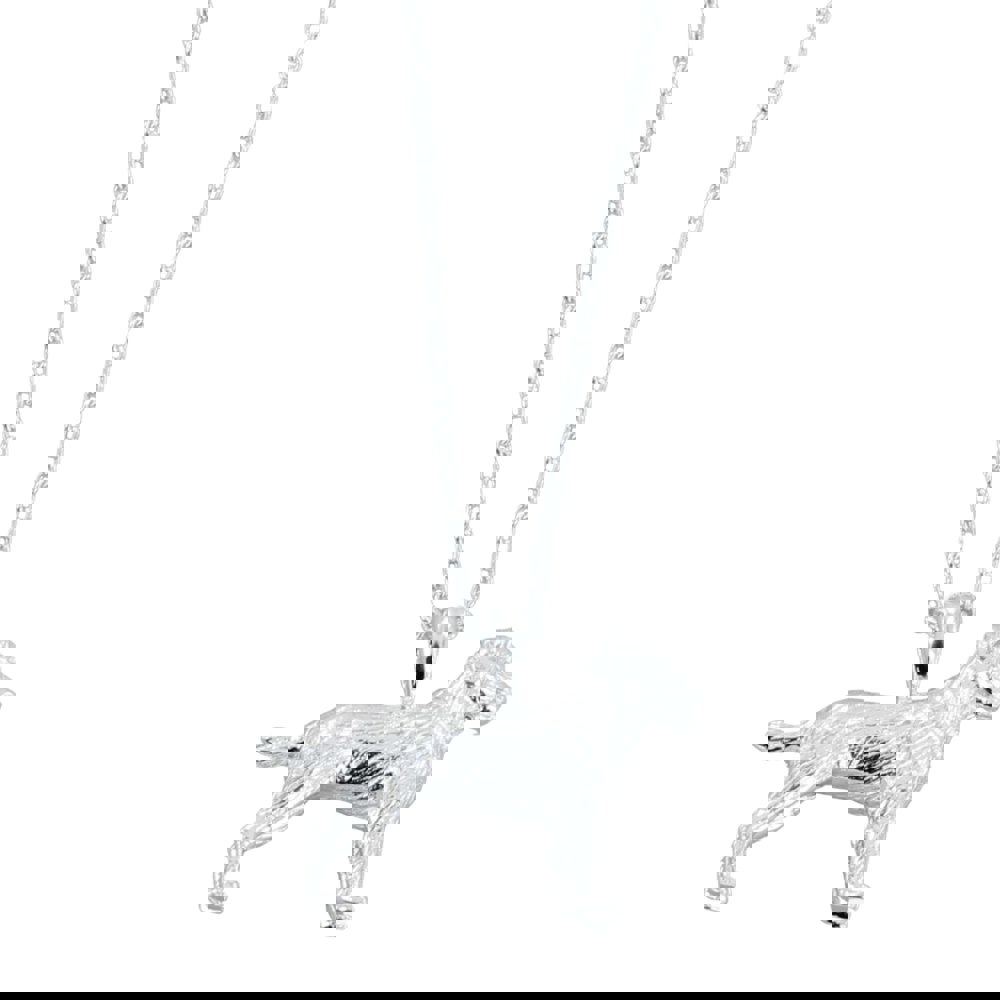 Classic Labrador Silver Necklace - Reeves & Reeves