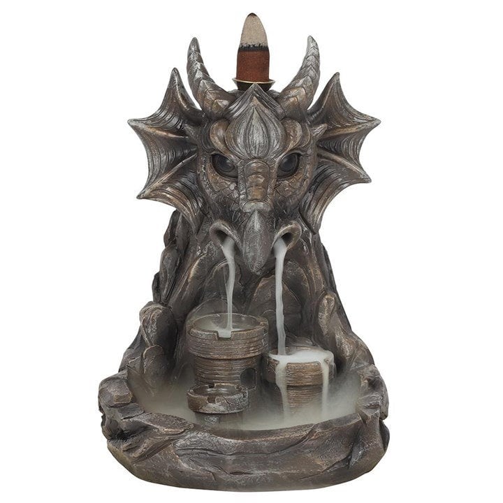 Serano Grey Dragon Backflow Incense Burner