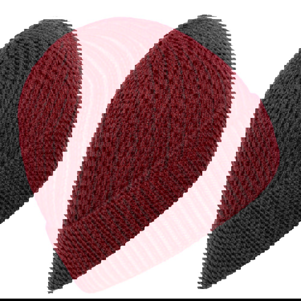 Trespass Women's Twisted Knitted Beanie - Dark Cherry