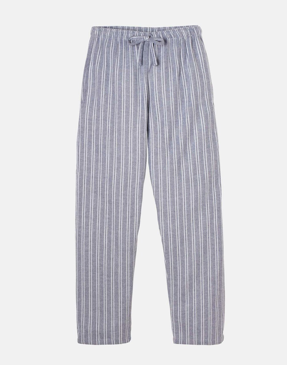 British Boxers Women's Brushed Cotton Pyjama Trousers – Westwood Pebble Stripe