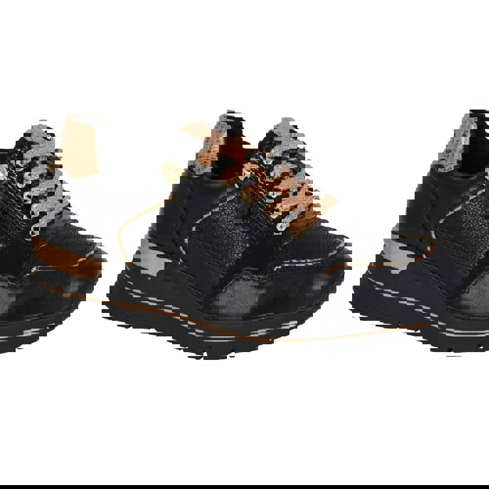 Cipriata Womens Clelia Trainers - Black/Gold
