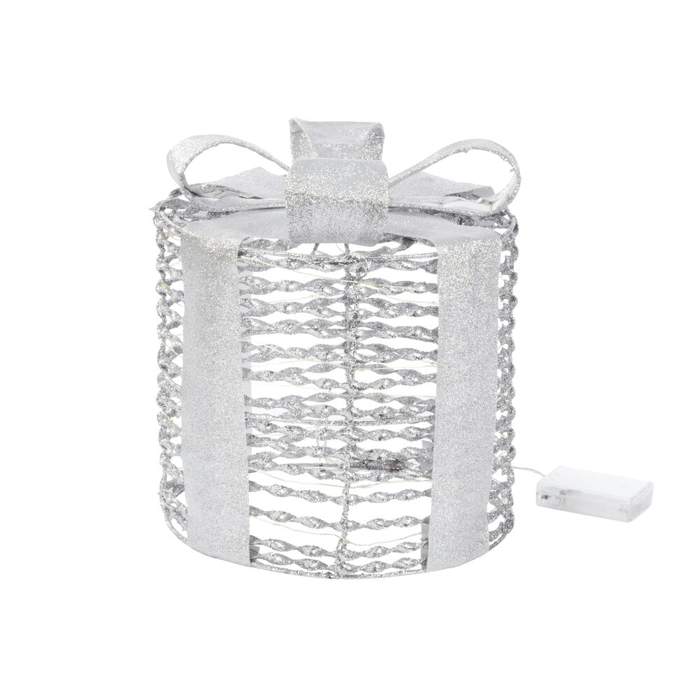 MySmartBuy GlitterTwist Silver Gift Boxes Set of 3