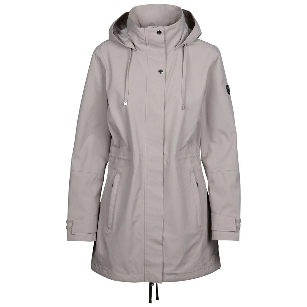 Trespass Womens/Ladies Pavlina TP75 Waterproof Jacket - Oatmilk