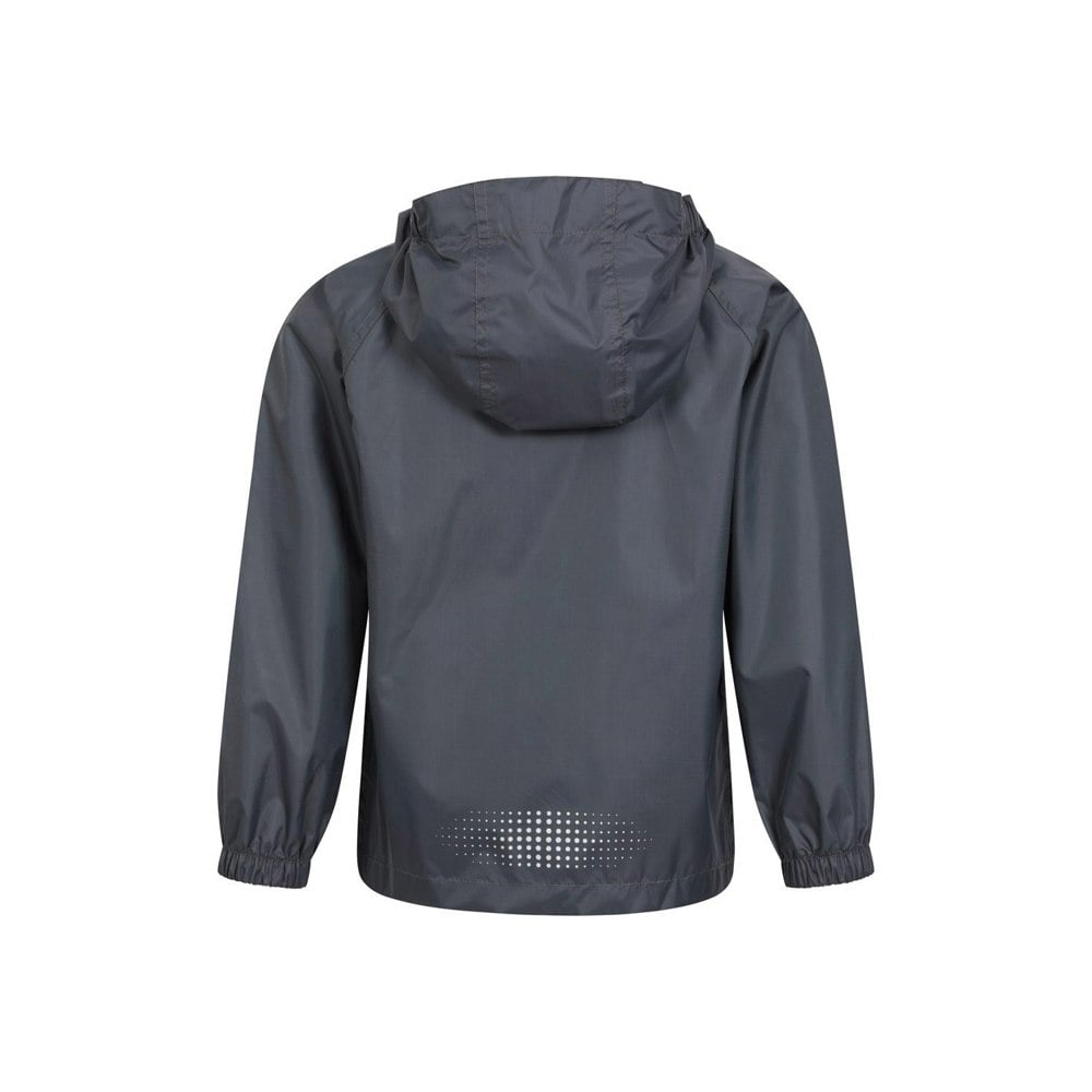 Mountain Warehouse Childrens/Kids Pakka II Waterproof Jacket - Black
