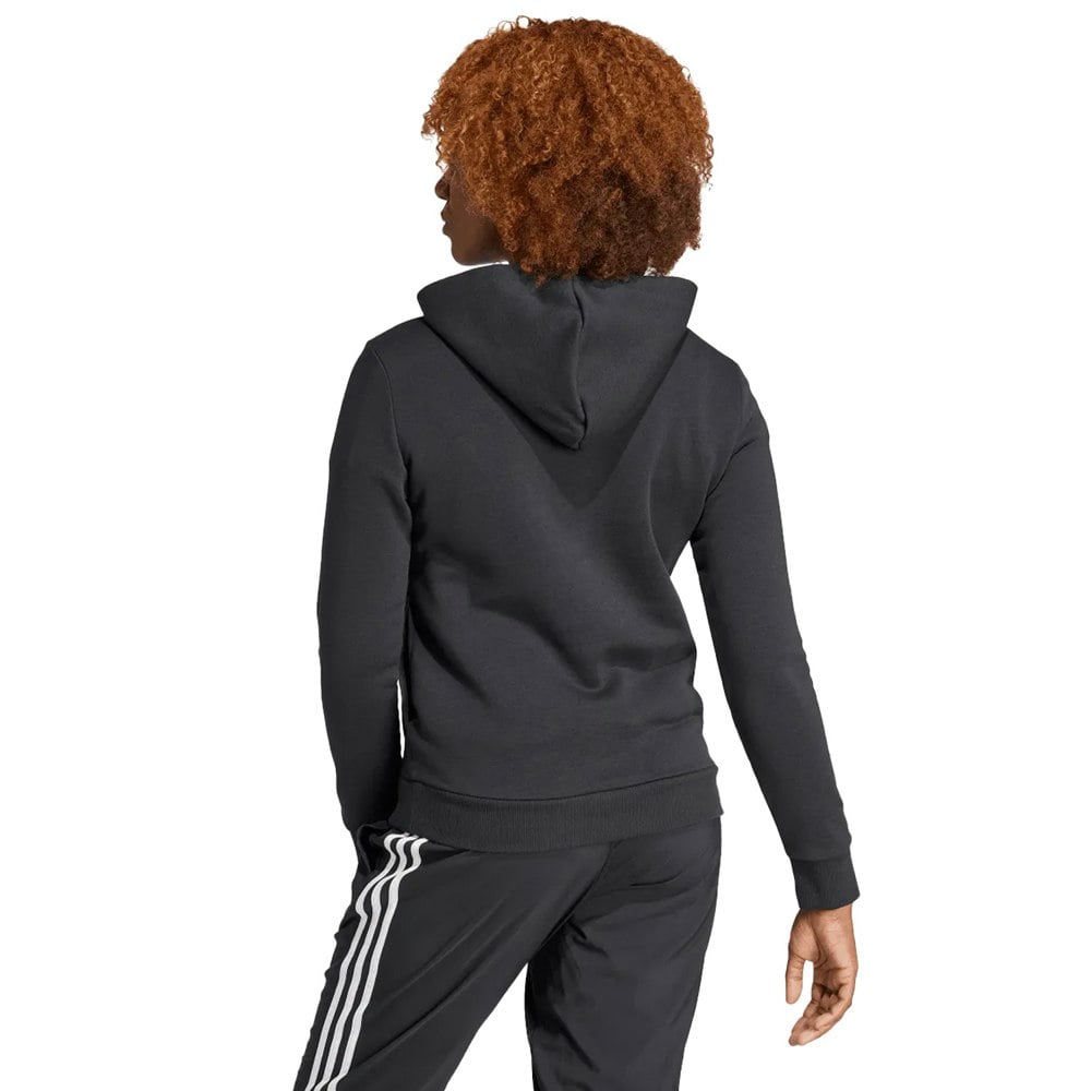 Adidas Womens Essentials Big Logo Fleece Hoodie - Black