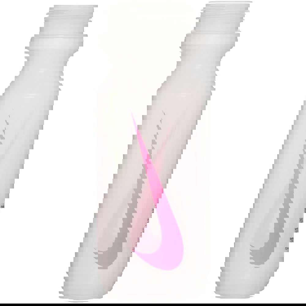 Nike Big Mouth 2.0 Wide Mouth 650ml Water Bottle - Clear/Pink