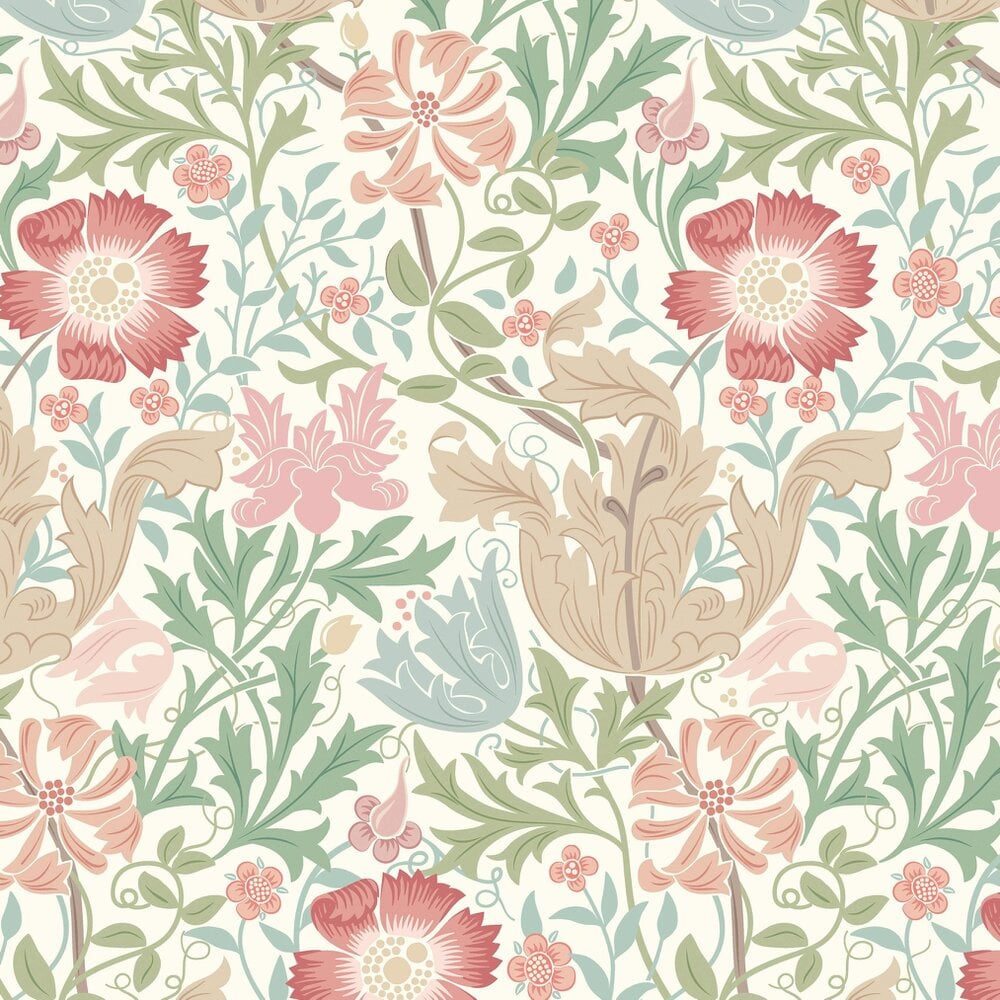 Hoopla Walls Honeysuckle & Tulip - Spring Bloom 10m Wallpaper
