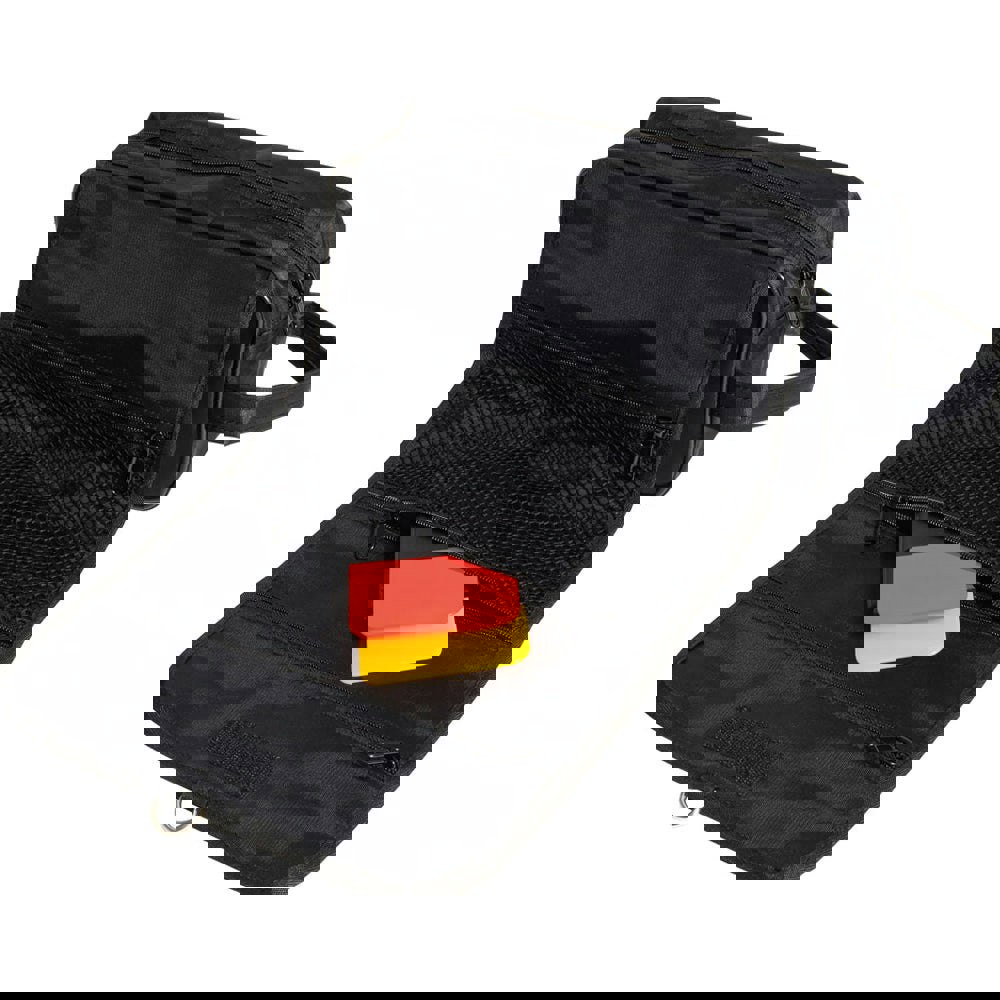 PRO Referees Bag - Football Cards & Accessory Roll Out Zip Carry Bag & Handle