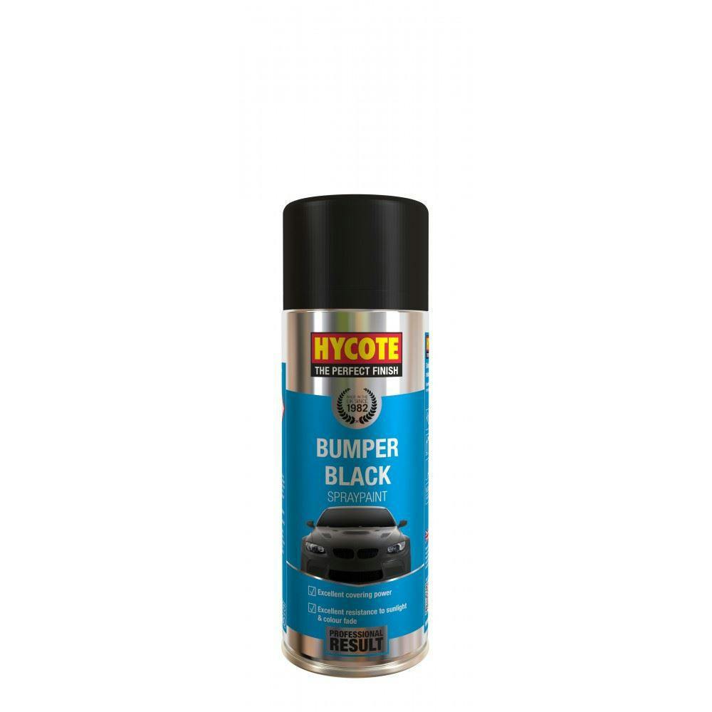 Hycote 2X Hycote Bumper Paint Black Spray Paint 400ml