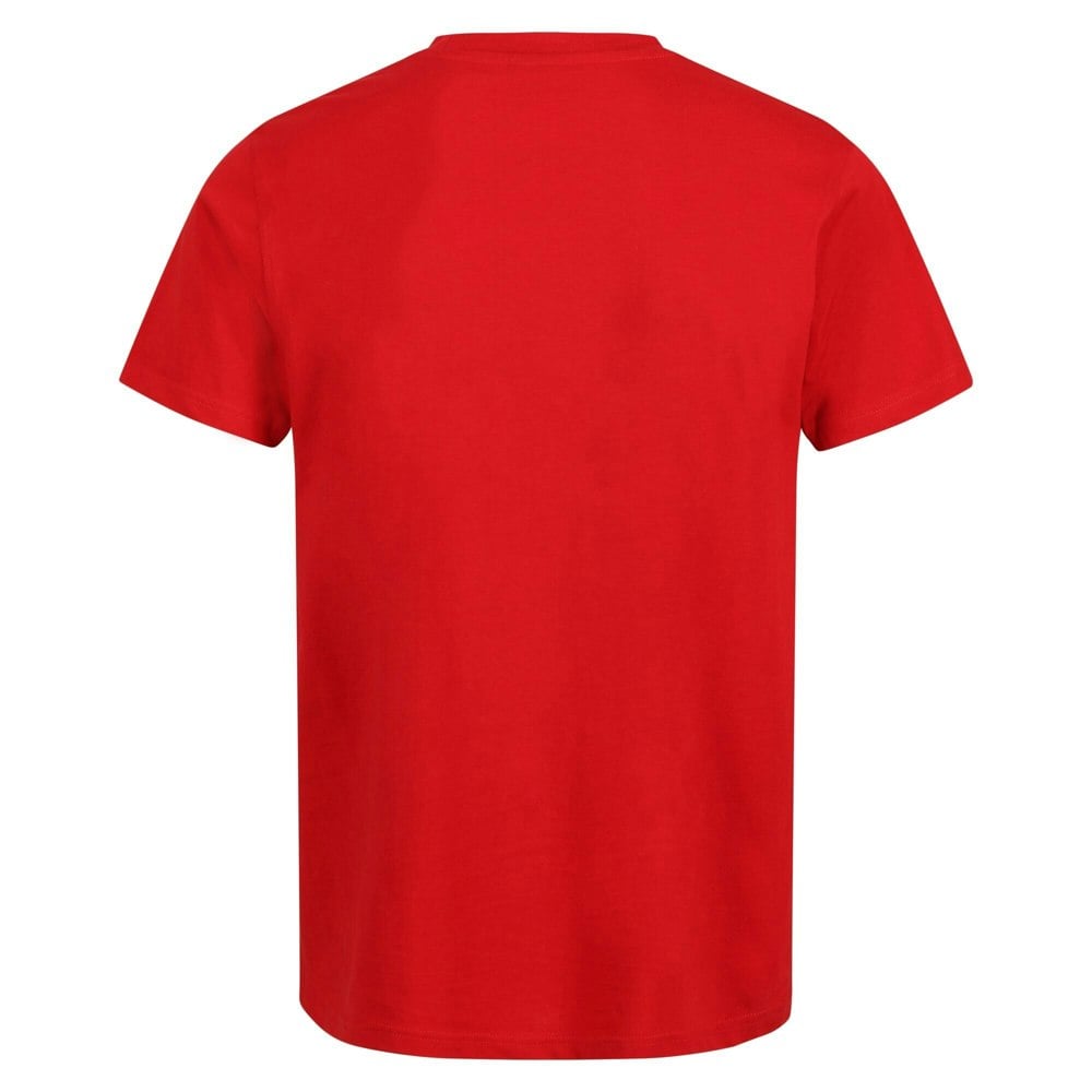 Regatta Mens Pro Cotton Soft Touch T-Shirt - Classic Red