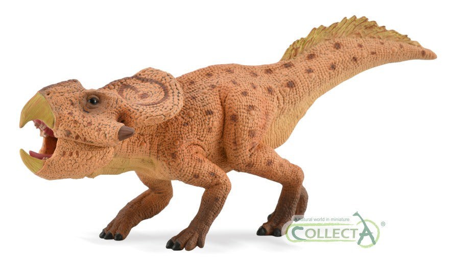 CollectA Protoceratops Dinosaur Toy with Movable Jaw - Hand-Painted